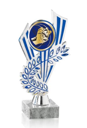 trophee sport bleu