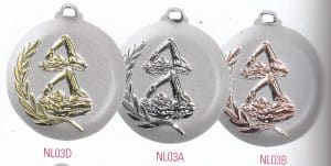 Médaille Natation 50 mm