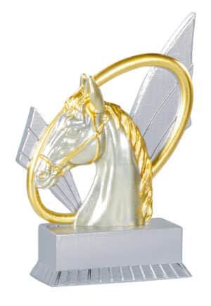 trophée équitation en résine 12 cm