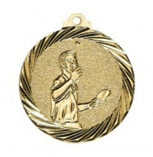 médaille d'or tennis de table diamètre 32 mm