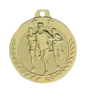 médaille d'or course diamètre 40 mm