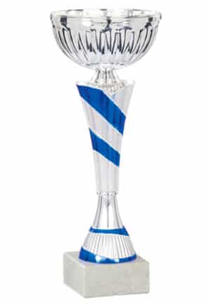 coupe économique argent et bleu