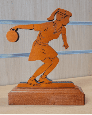 Trophée Bois Bowling Féminin