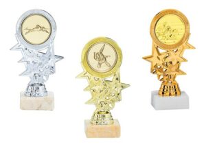 trophées sport personnalisables de 16 cm de hauteur