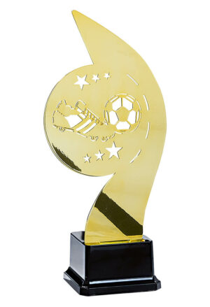 trophée métal football de 29 cm de hauteur
